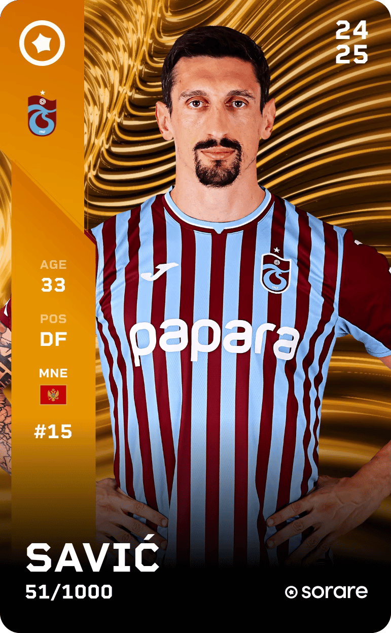 Stefan Savić 2024-25 • Limited 51/1000