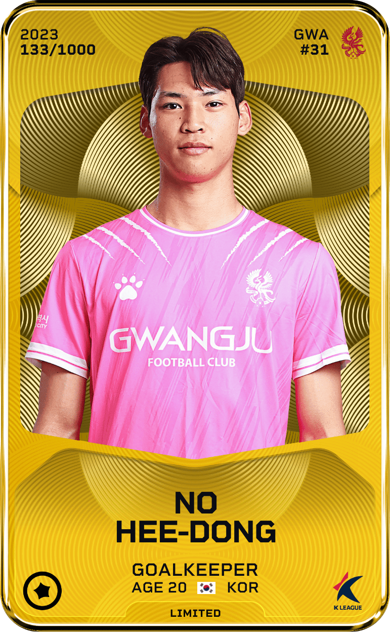 No Hee-Dong 2023-24 • Limited 133/1000