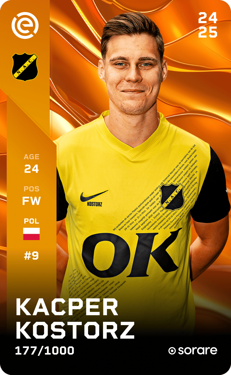 Kacper Kostorz 2024-25 • Limited 177/1000
