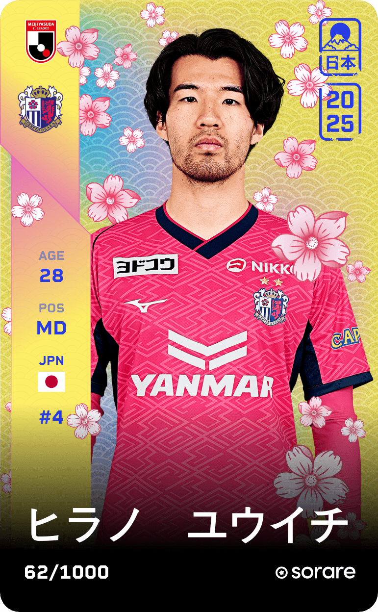 Yuichi Hirano 2025-26 • Limited 62/1000
