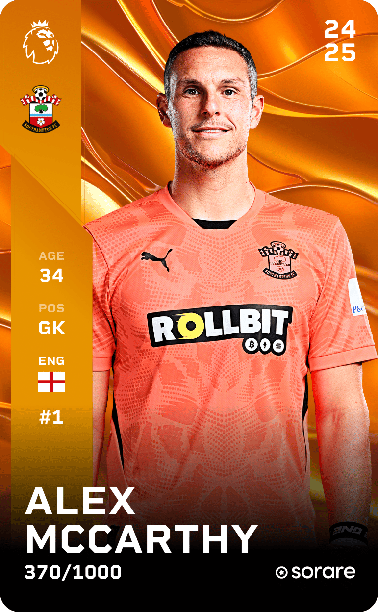 Alex McCarthy 2024-25 • Limited 370/1000