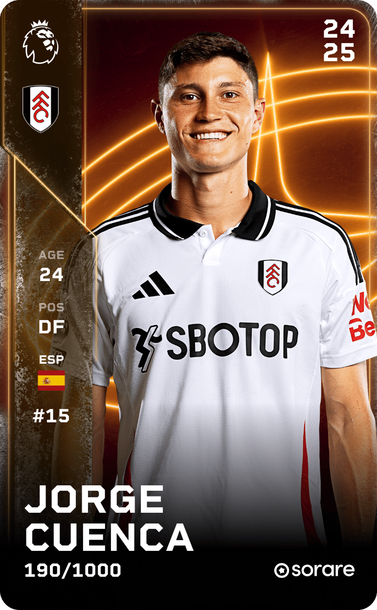 Jorge Cuenca 2024-25 • Limited 190/1000