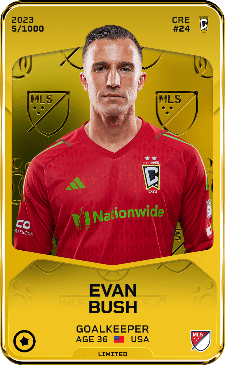 Evan Bush 2023-24 • Limited 5/1000
