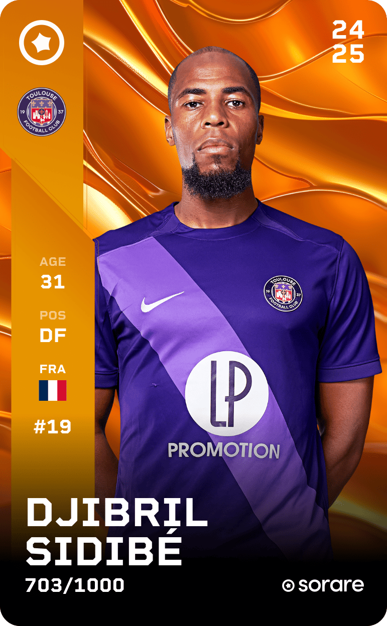 Djibril Sidibé 2024-25 • Limited 703/1000