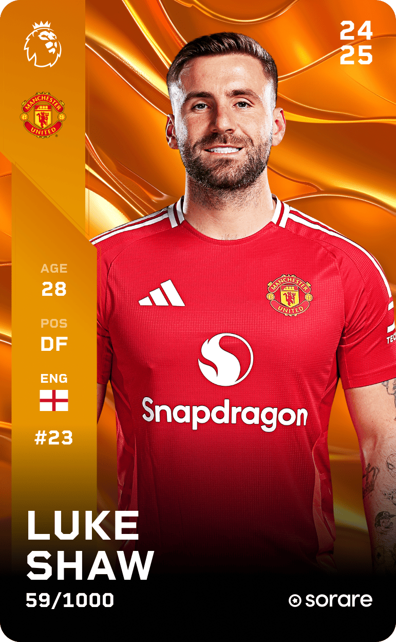 Luke Shaw 2024-25 • Limited 59/1000