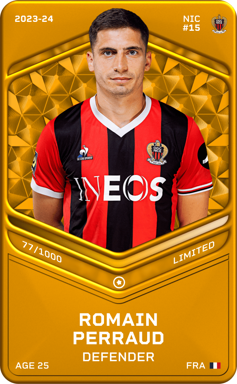 Romain Perraud 2023-24 • Limited 77/1000