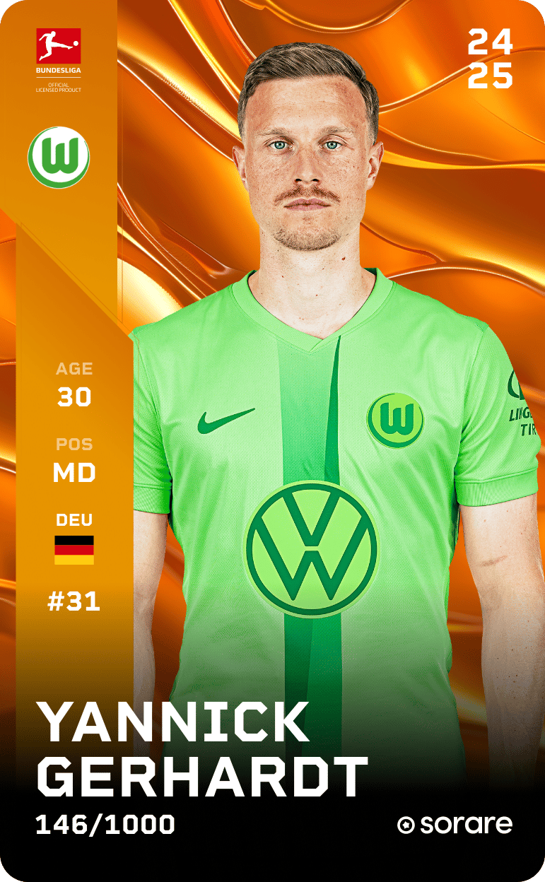 Yannick Gerhardt 2024-25 • Limited 146/1000