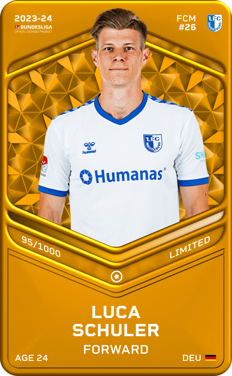 Luca Schuler 2023-24 • Limited 95/1000