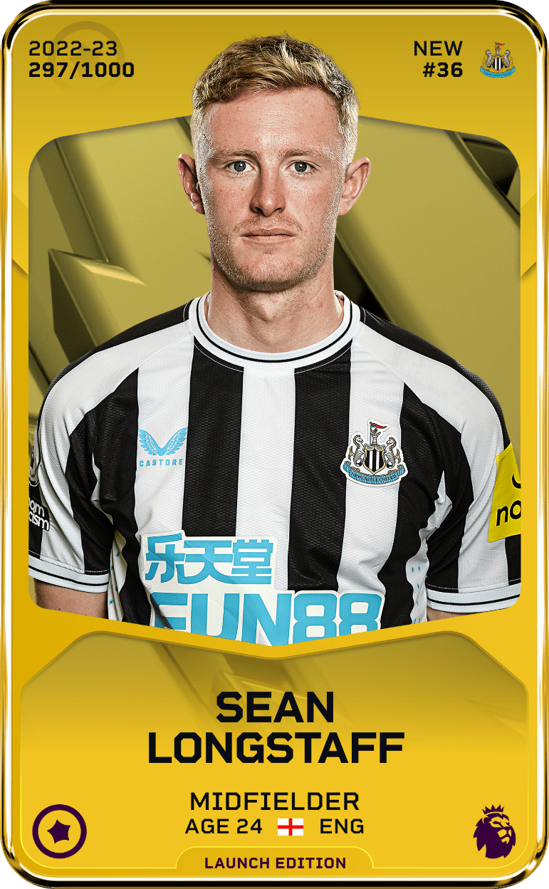 Sean Longstaff 2022-23 • Limited 297/1000