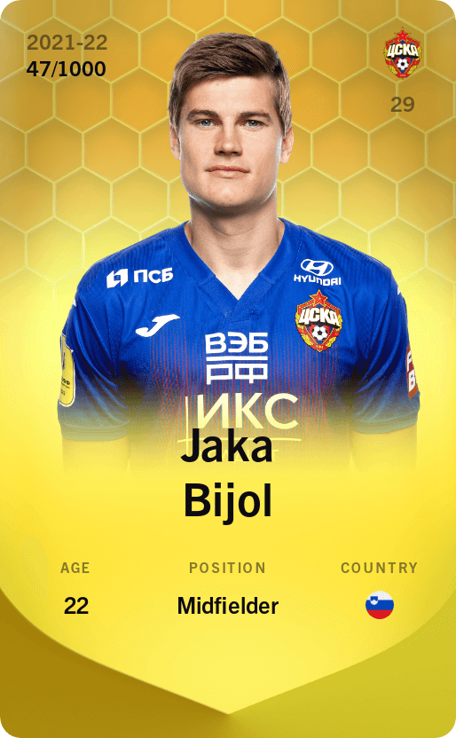 Jaka Bijol 2021-22 • Limited 47/1000