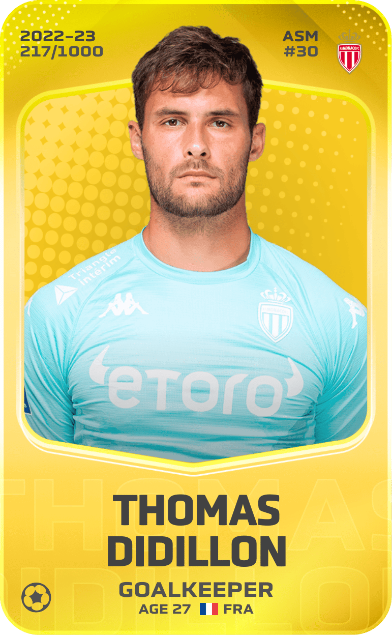 Thomas Didillon 2022-23 • Limited 217/1000
