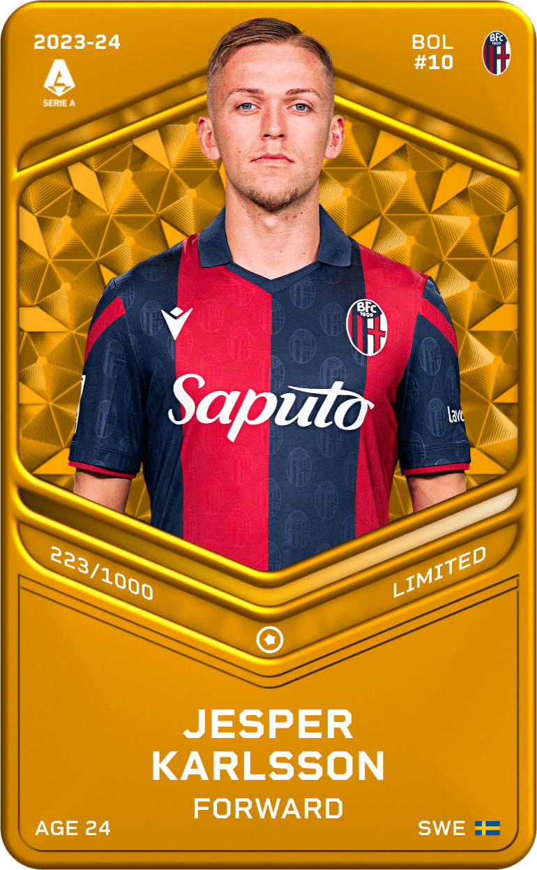 Jesper Karlsson 2023-24 • Limited 223/1000