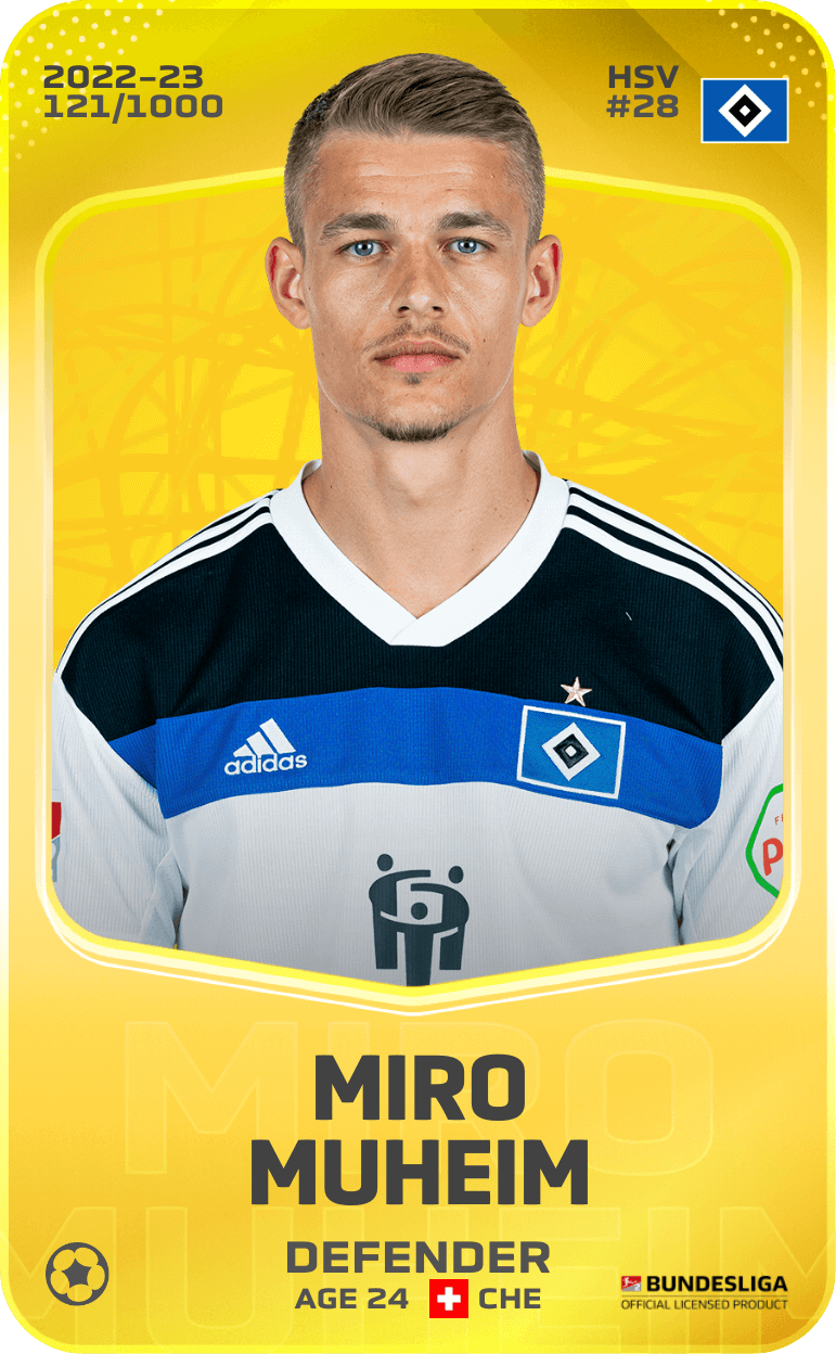 Miro Muheim 2022-23 • Limited 121/1000