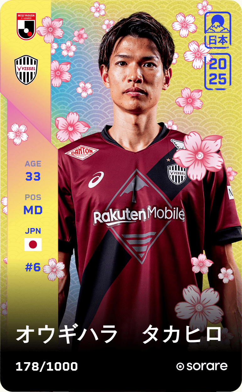 Takahiro Ohgihara 2025-26 • Limited 178/1000