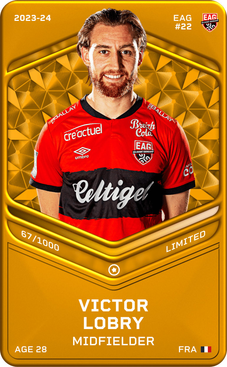 Victor Lobry 2023-24 • Limited 67/1000