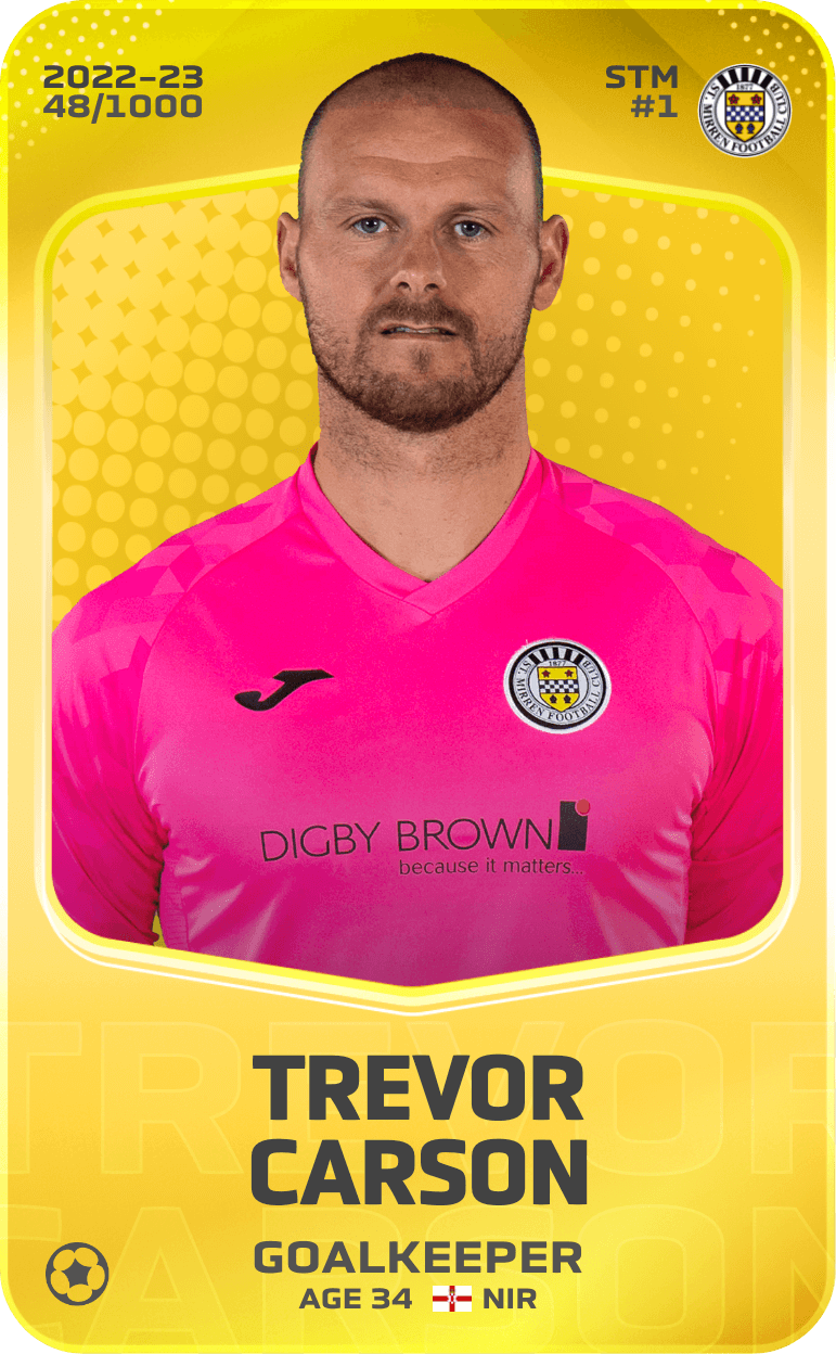 Trevor Carson 2022-23 • Limited 48/1000