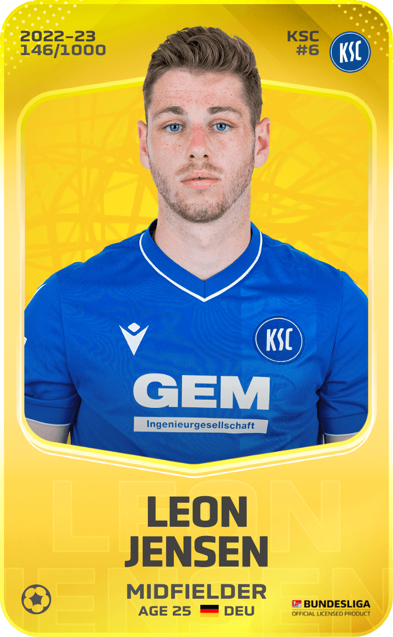 Leon Jensen 2022-23 • Limited 146/1000