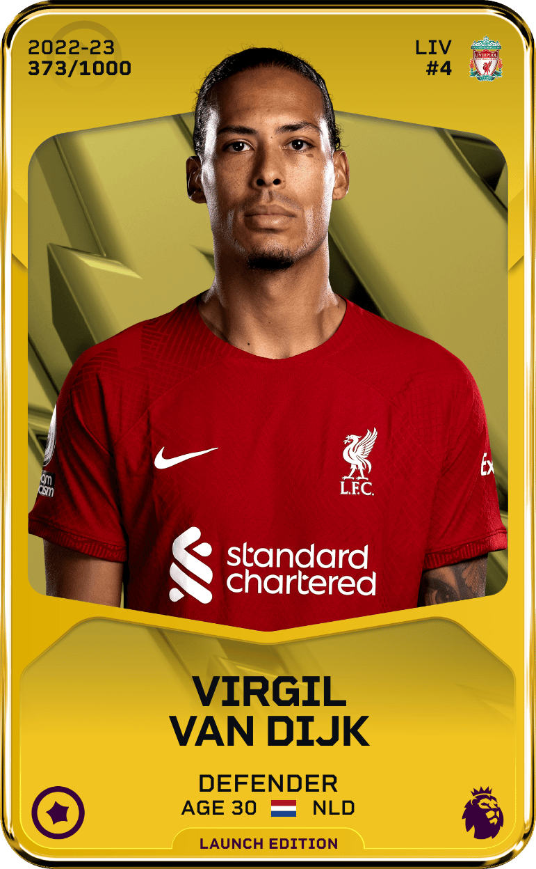 Virgil van Dijk 2022-23 • Limited 373/1000