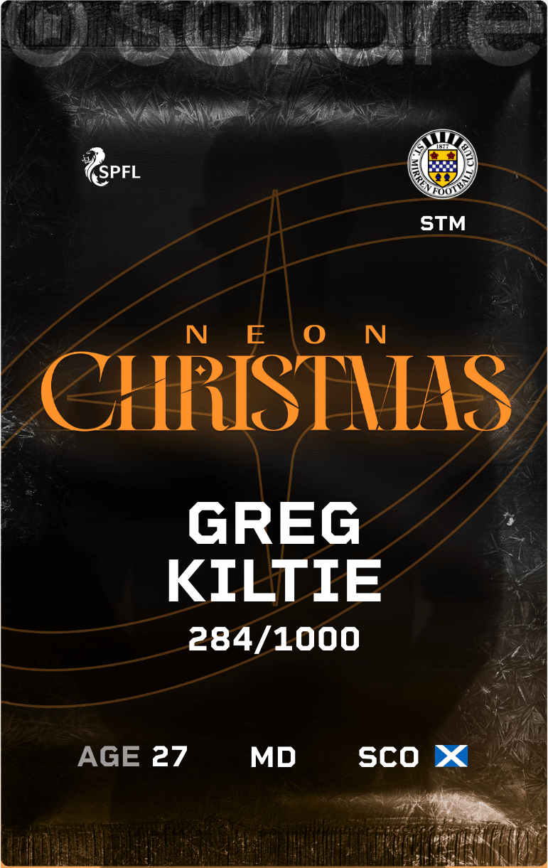 Greg Kiltie 2024-25 • Limited 284/1000