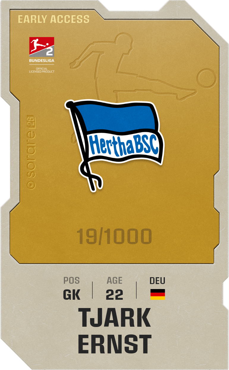 Tjark Ernst 2025-26 • Limited 19/1000
