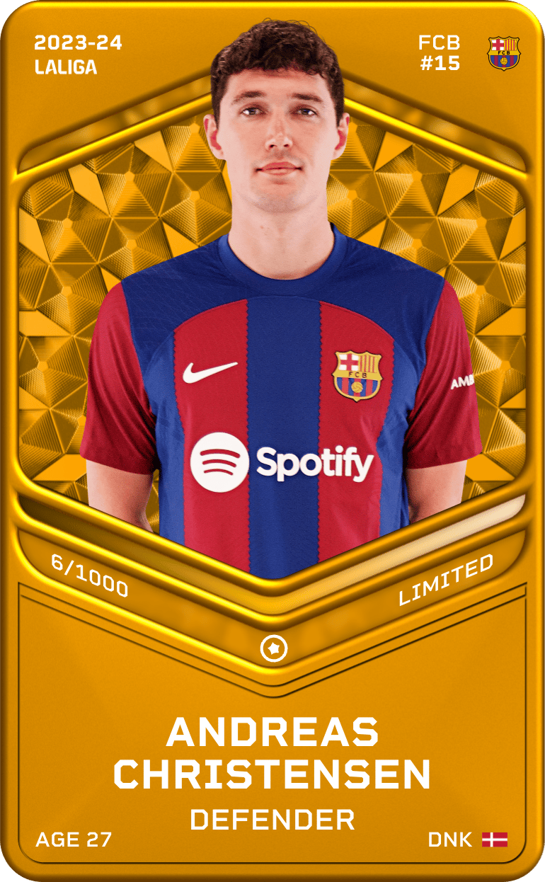 Andreas Christensen 2023-24 • Limited 6/1000