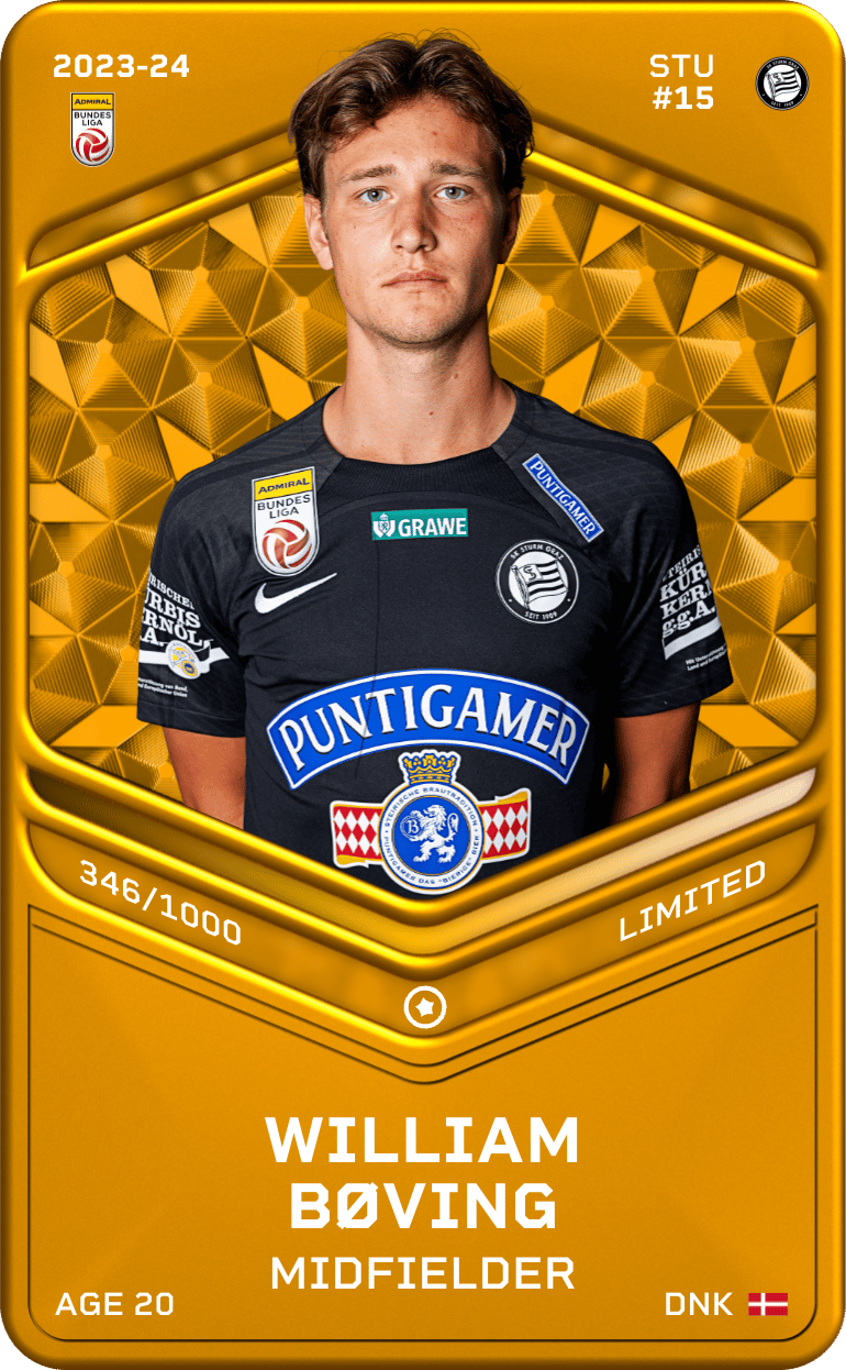 William Bøving 2023-24 • Limited 346/1000