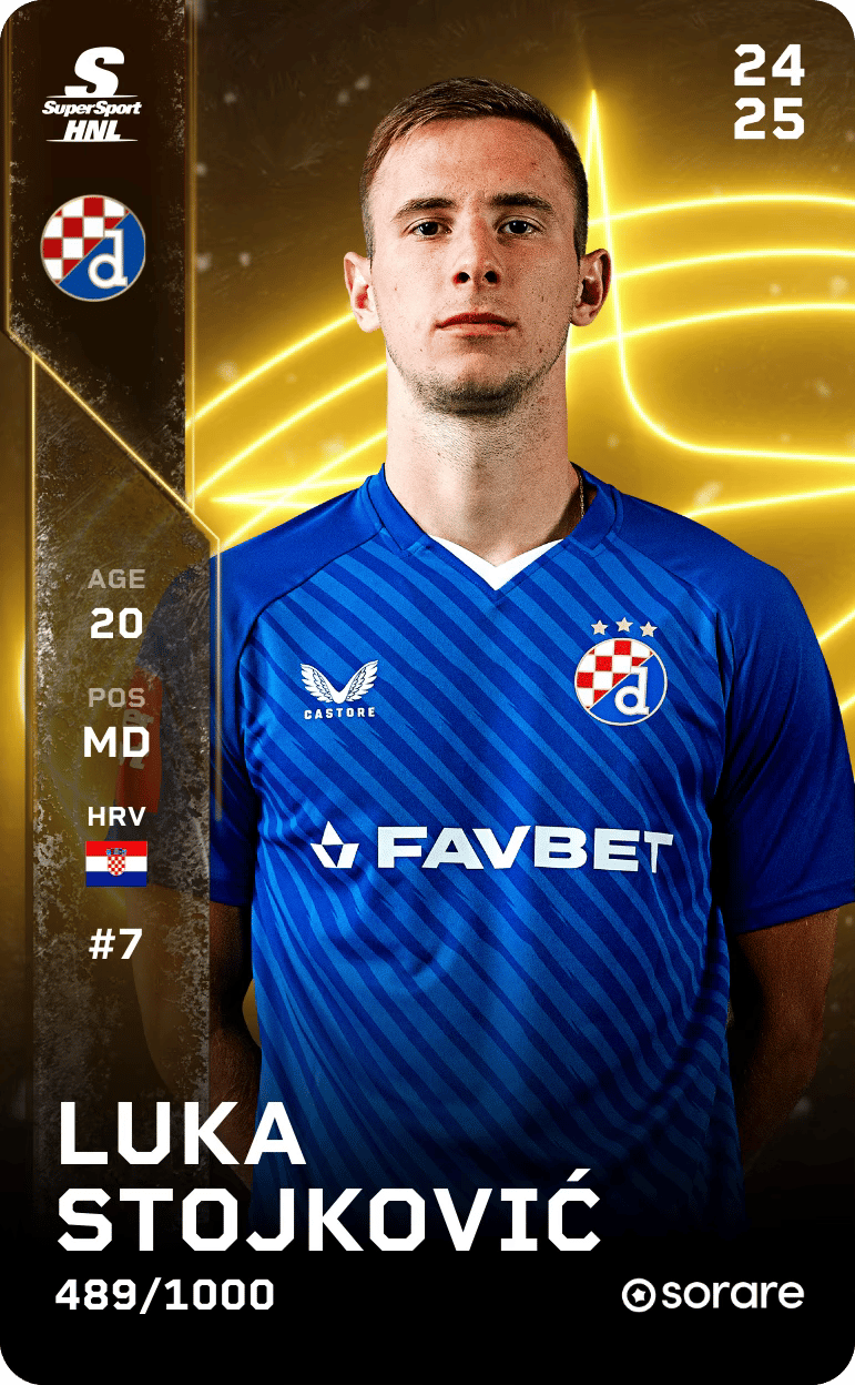 Luka Stojković 2024-25 • Limited 489/1000