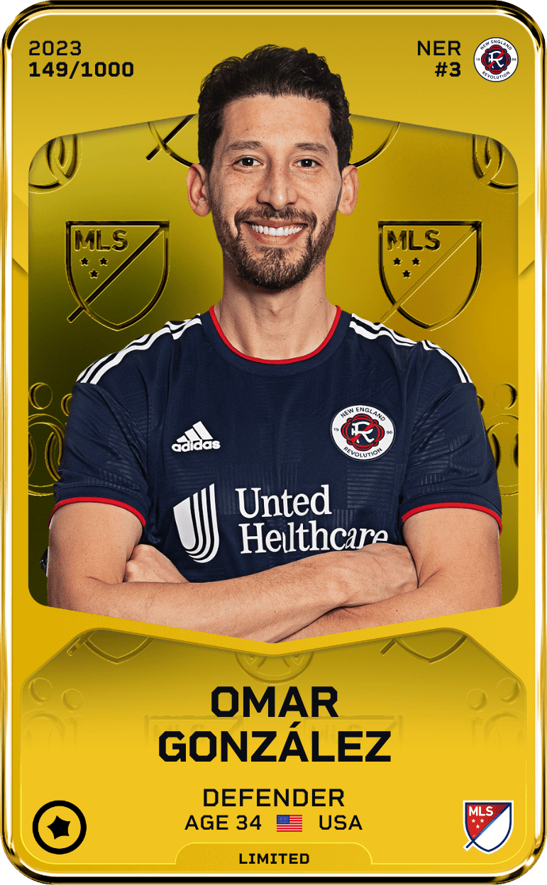Omar González  2023-24 • Limited 149/1000
