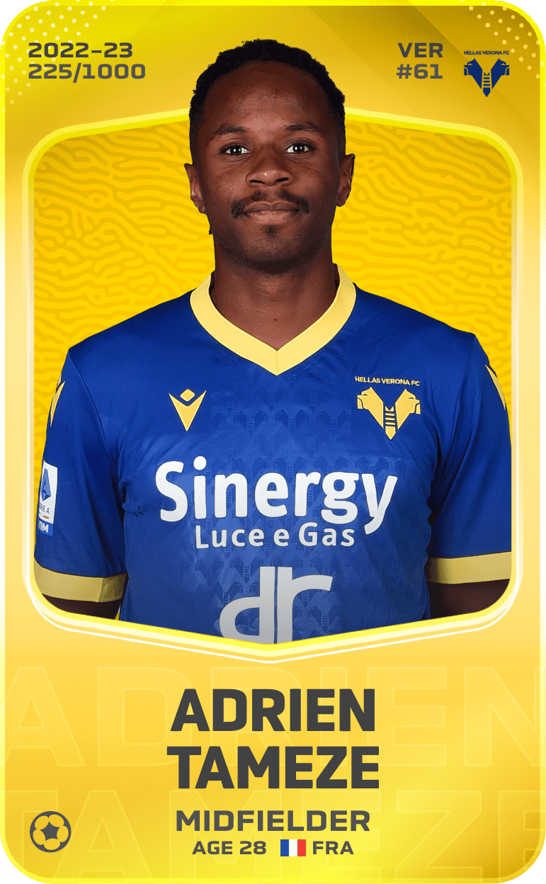 Adrien Tameze 2022-23 • Limited 225/1000