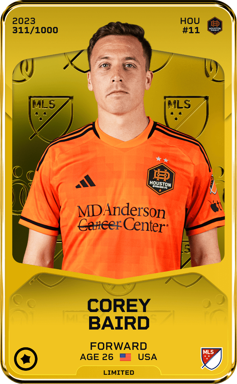 Corey Baird 2023-24 • Limited 311/1000