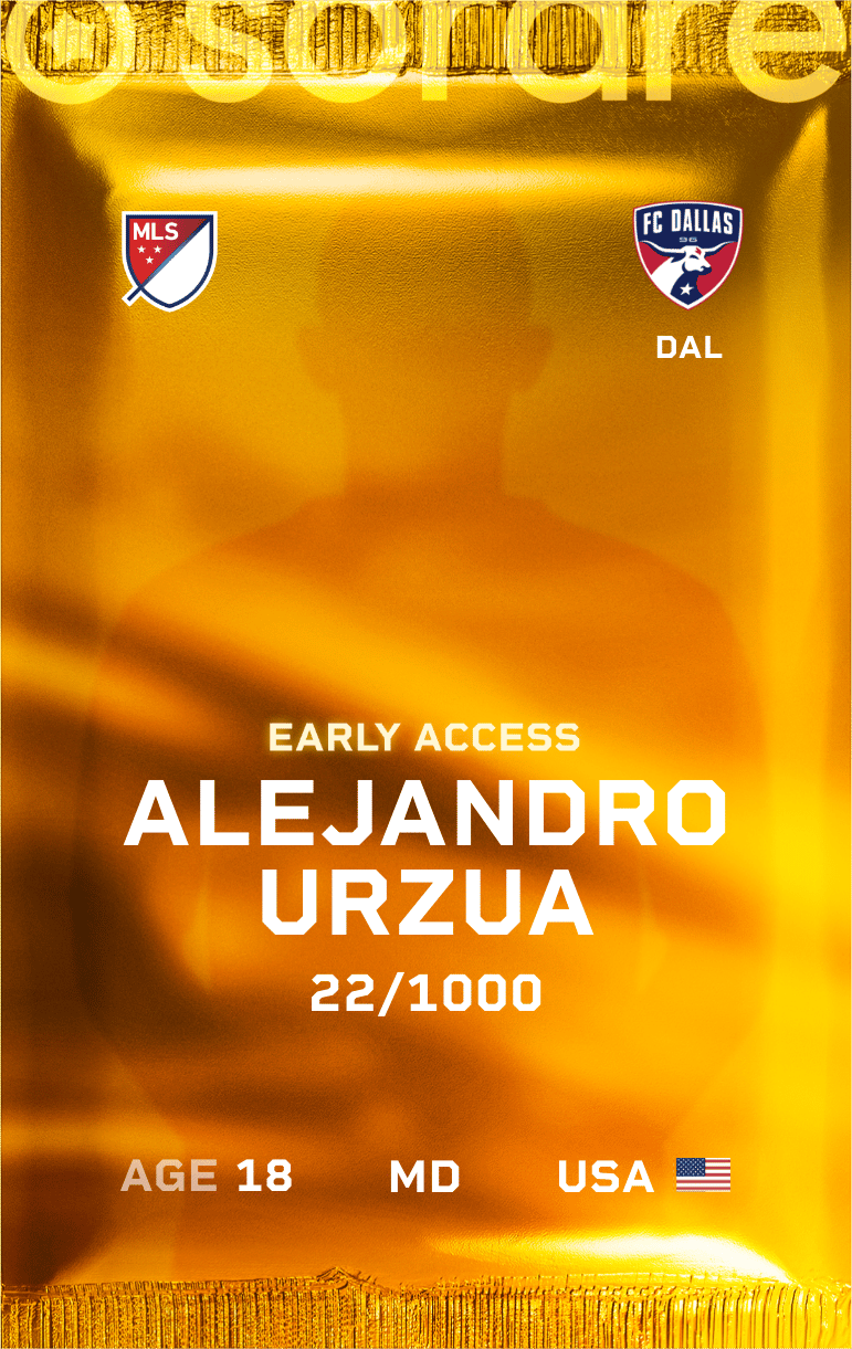 Alejandro Urzua 2025-26 • Limited 22/1000