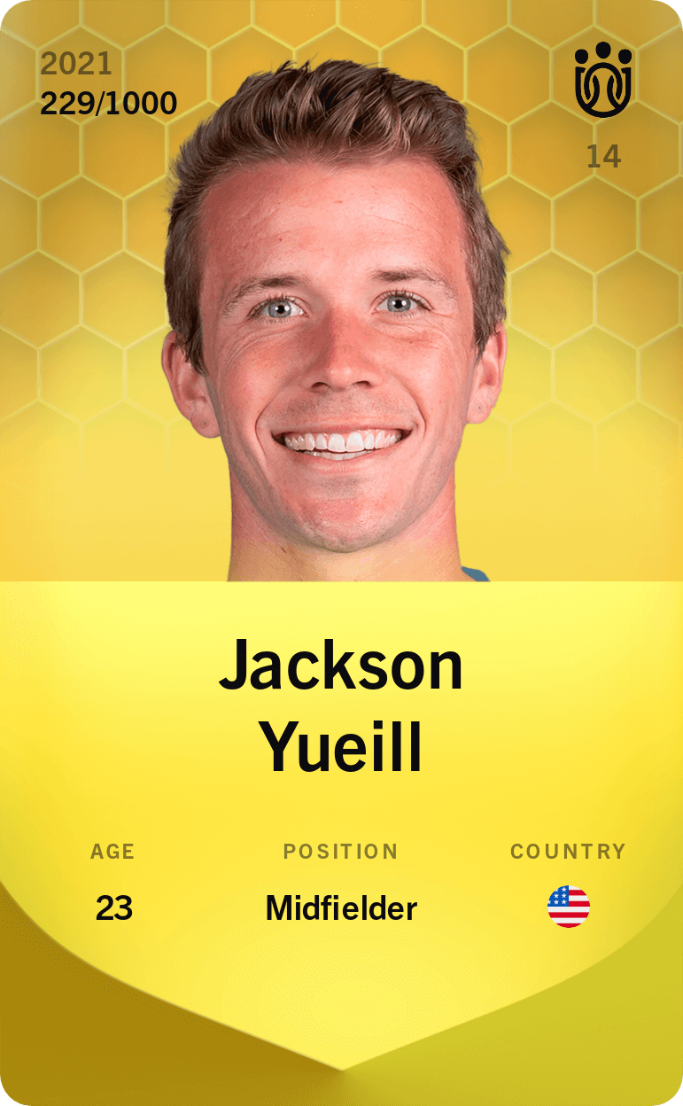 Jackson Yueill 2021-22 • Limited 229/1000