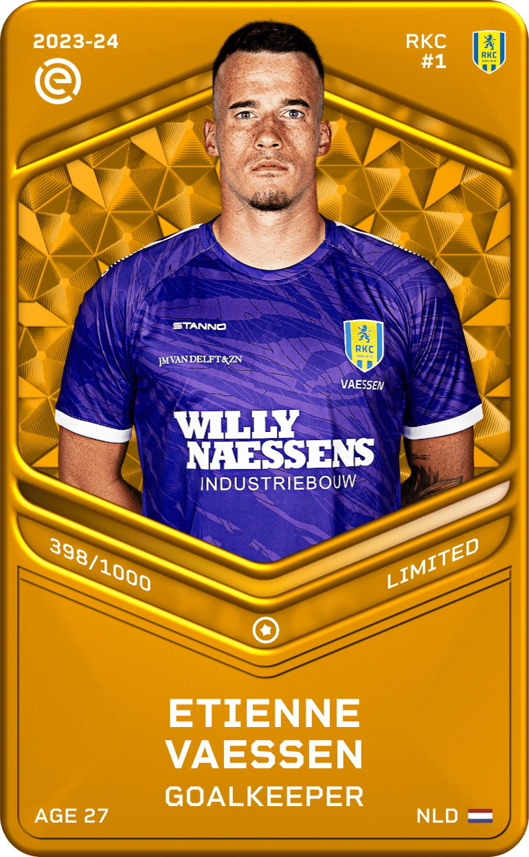 Etienne Vaessen 2023-24 • Limited 398/1000