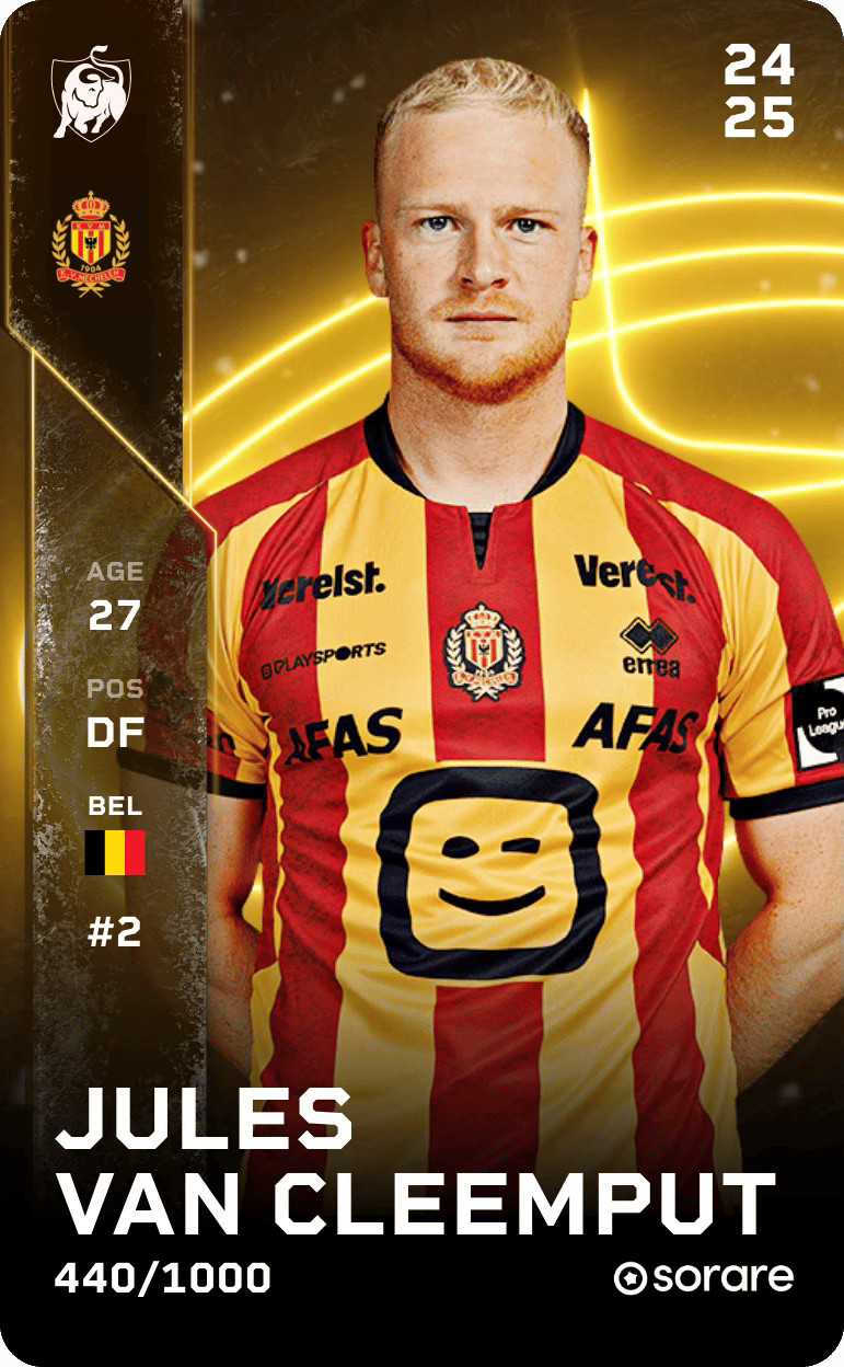 Jules Van Cleemput 2024-25 • Limited 440/1000