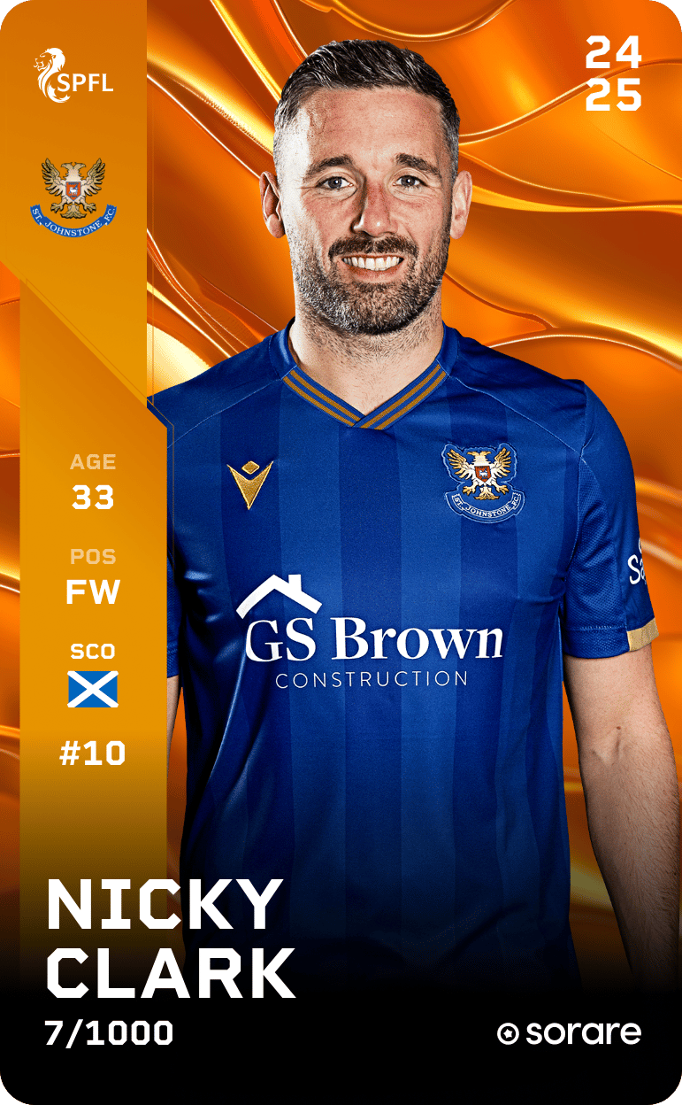Nicky Clark 2024-25 • Limited 7/1000