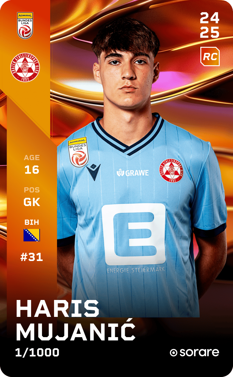 Haris Mujanić 2024-25 • Limited 1/1000