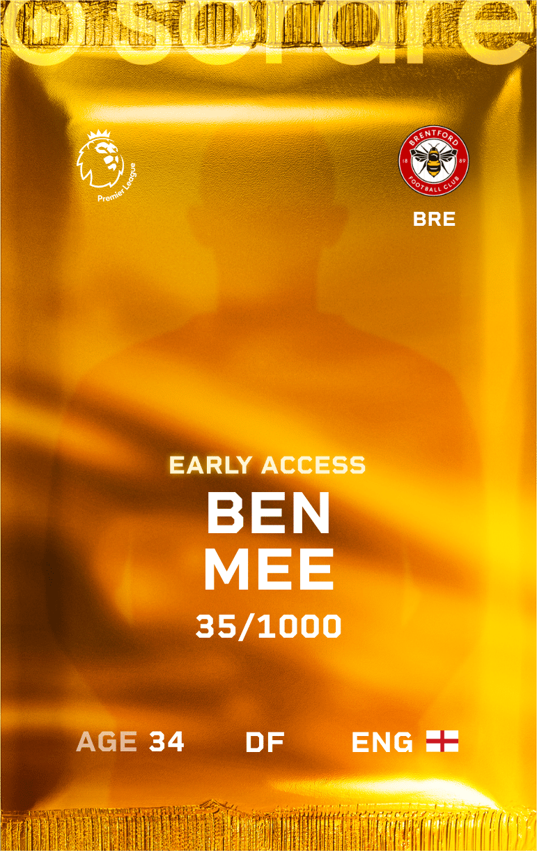 Ben Mee 2024-25 • Limited 35/1000