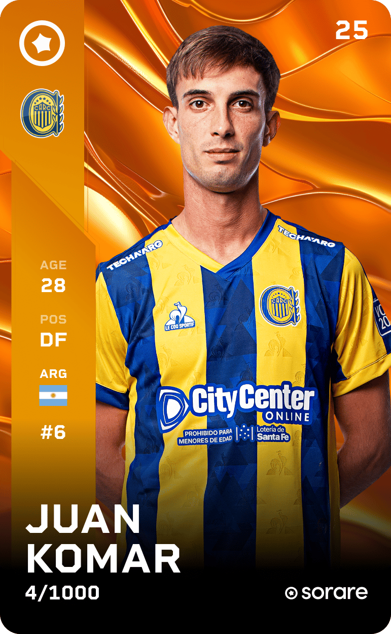 Juan Komar 2025-26 • Limited 4/1000