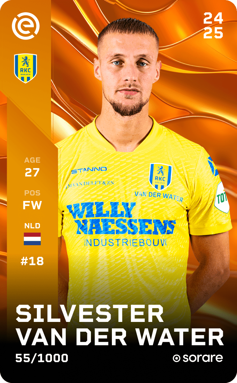 Silvester van der Water 2024-25 • Limited 55/1000