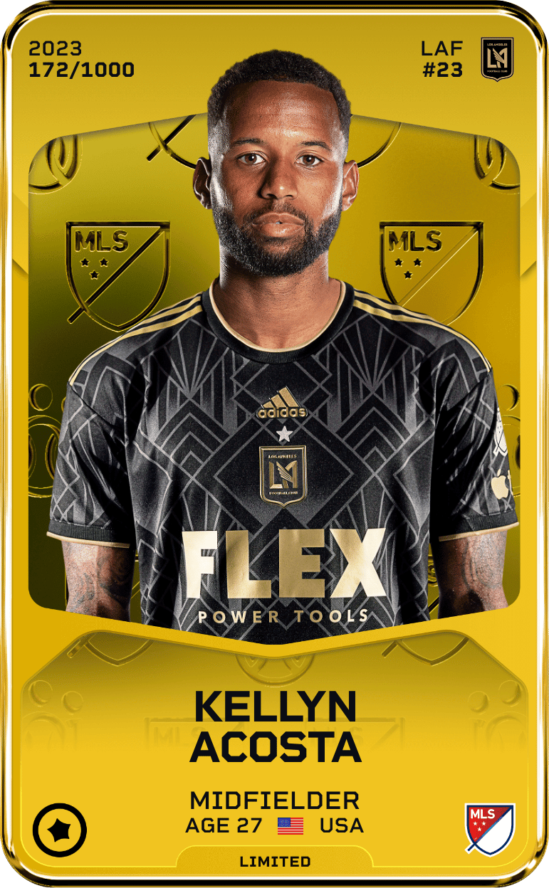 Kellyn Acosta 2023-24 • Limited 172/1000