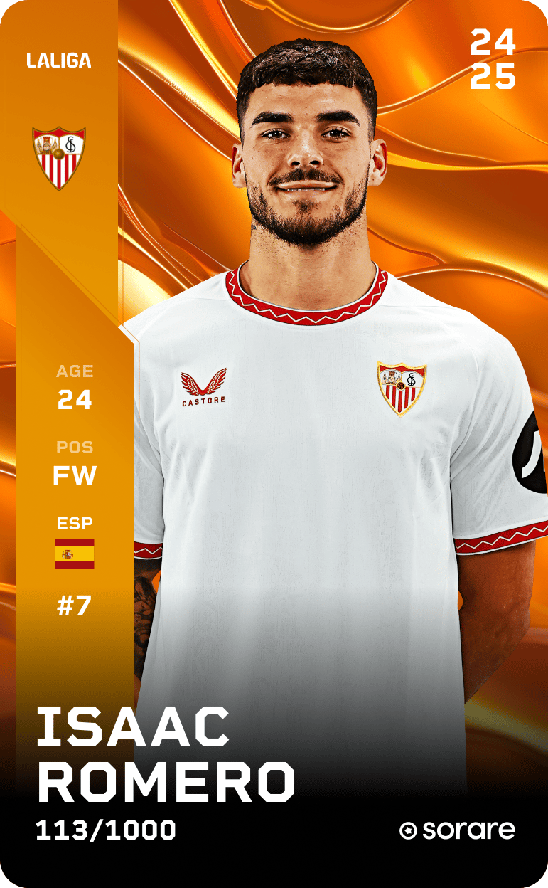 Isaac Romero 2024-25 • Limited 113/1000