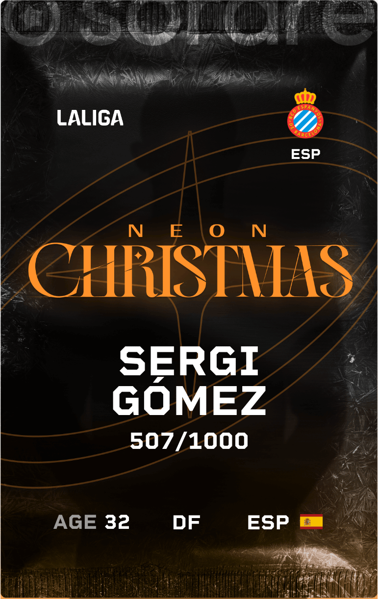 Sergi Gómez 2024-25 • Limited 507/1000
