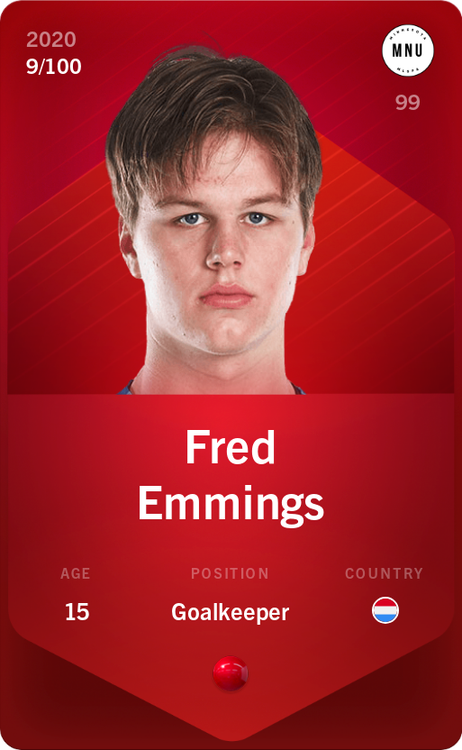 Sorare - Sorare Official - Fred Emmings 2020-21 • Rare 9/100 - NFT # 27805167173804110786874774674443115895434121591596360335780781742107757747923