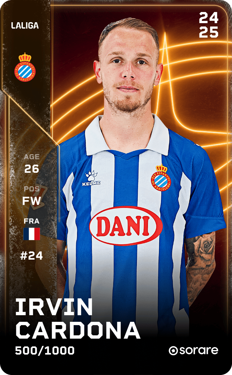 Irvin Cardona 2024-25 • Limited 500/1000