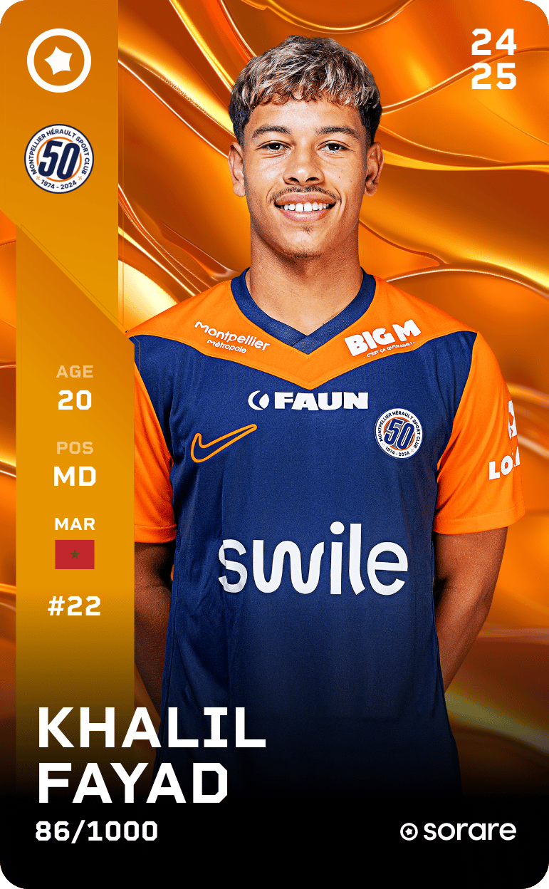 Khalil Fayad 2024-25 • Limited 86/1000