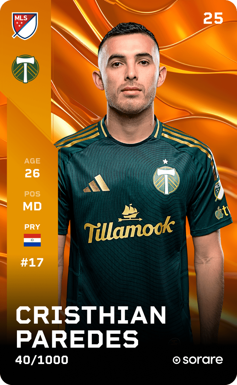 Cristhian Paredes 2025-26 • Limited 40/1000
