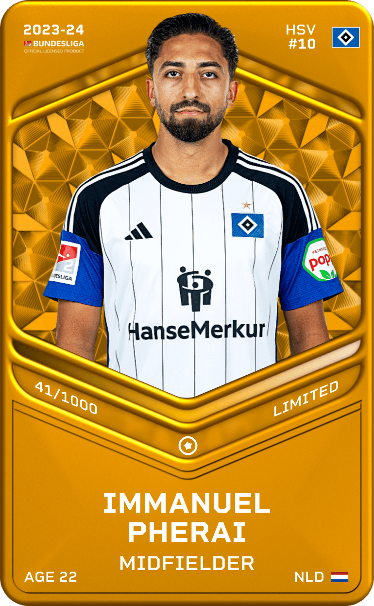 Immanuel Pherai 2023-24 • Limited 41/1000