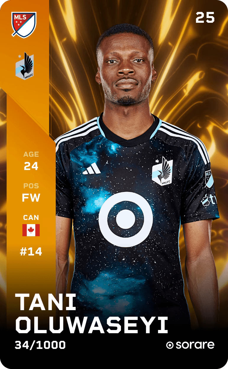 Tani Oluwaseyi 2025-26 • Limited 34/1000
