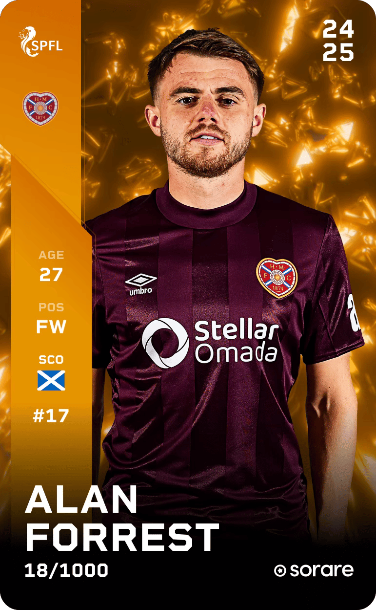 Alan Forrest 2024-25 • Limited 18/1000
