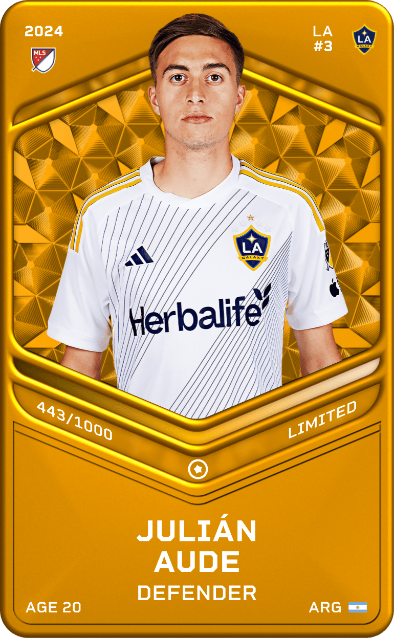 Julián Aude 2024-25 • Limited 443/1000